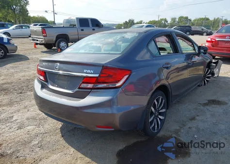 2015 Honda Civic Ex-L from USA, damaged, VIN 2HGFB2F95FH544232